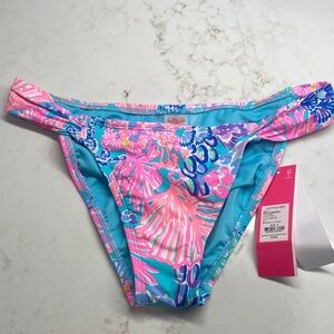 Lilly Pulitzer Clancy Bikini Bottom Splendor in the Sand 6 NWT